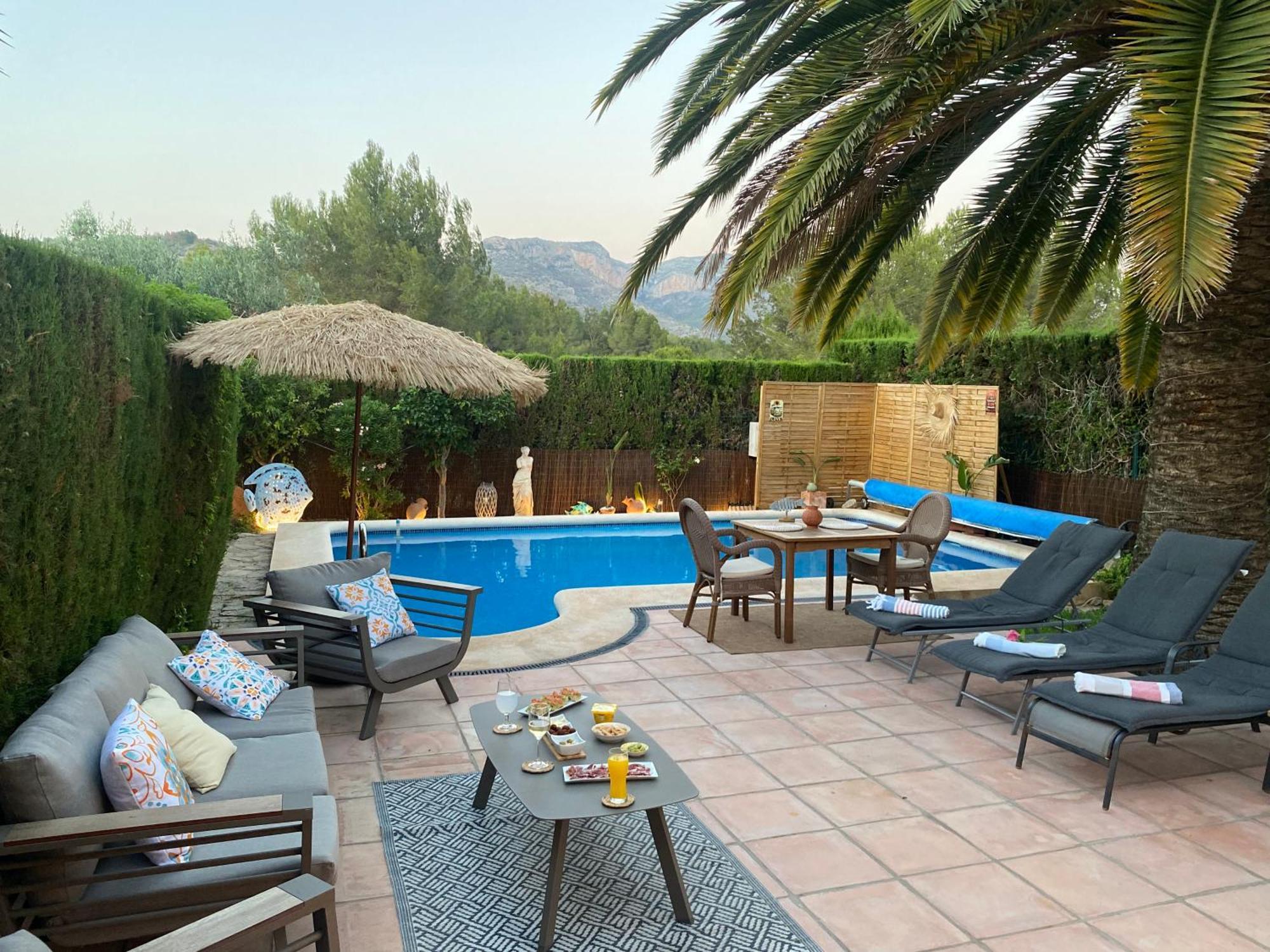 Maison Cosy Au Pied Du Golf Avec Piscine Privee Muntanya la Sella Exterior photo